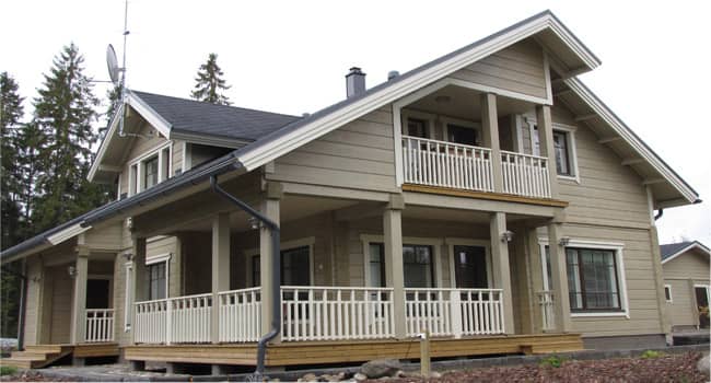 дом из клееного бруса в казани