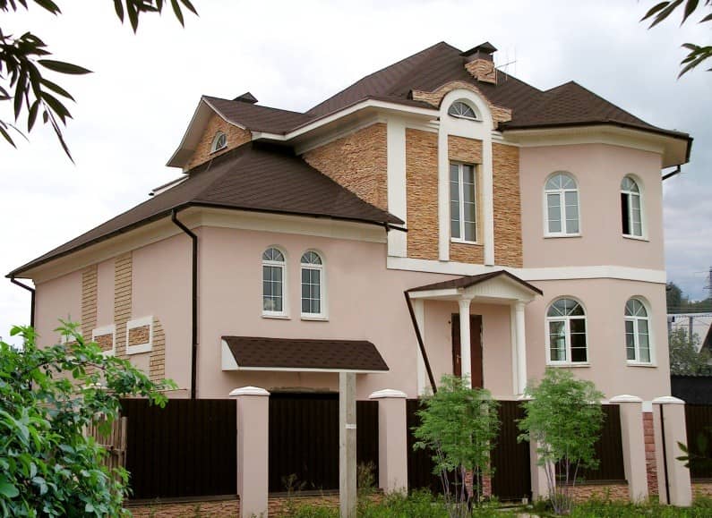 дом из пеноблока